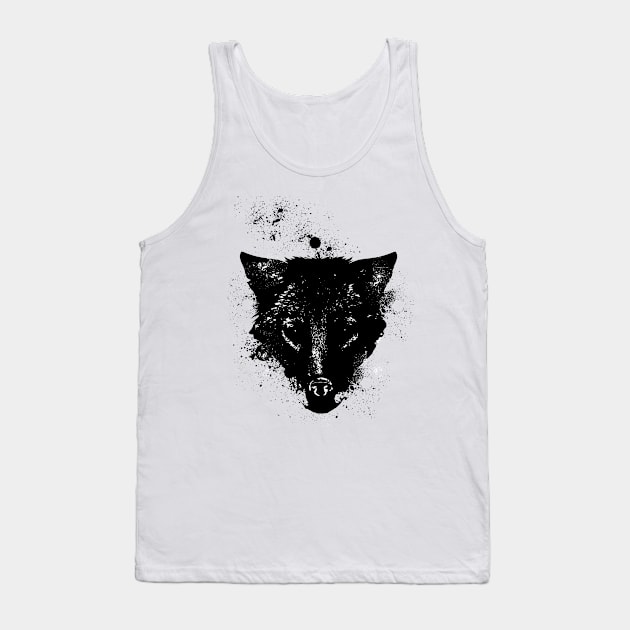 Inked Coyote Tank Top by TheRealMrBlonde